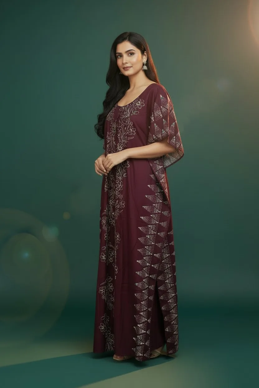 Premium Nighty with Zip & Pocket